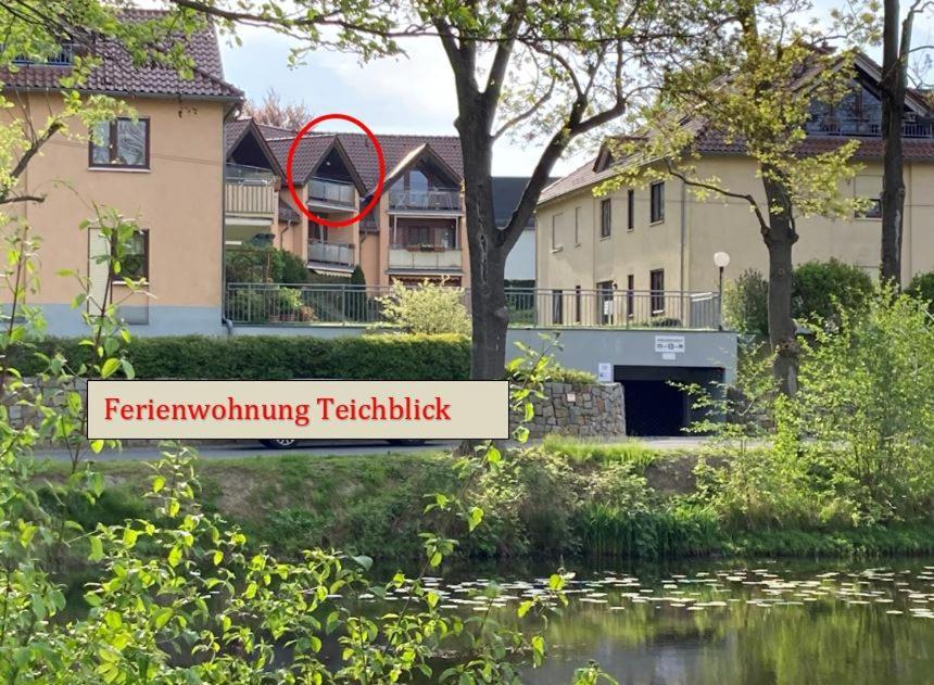 Ferienwohnung Teichblick -Balkon- Dresden Exterior foto